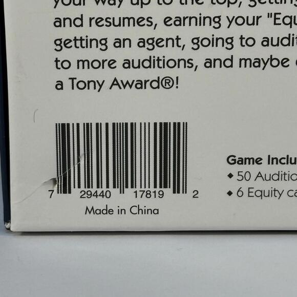 Be A Broadway Star! Board Game Ages 8+ 2-6 Players Family Fun Board Game CIB - Picture 7 of 7